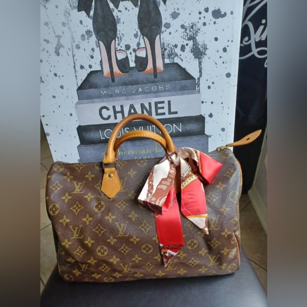 LOUIS VUITTON SPEEDY 35 MONOGRAM
